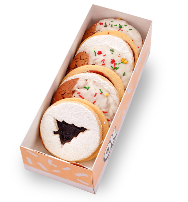 Galletas mix navideñas